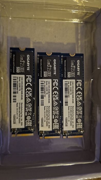 Ssd M2 NVME 1Tb Gigabyte