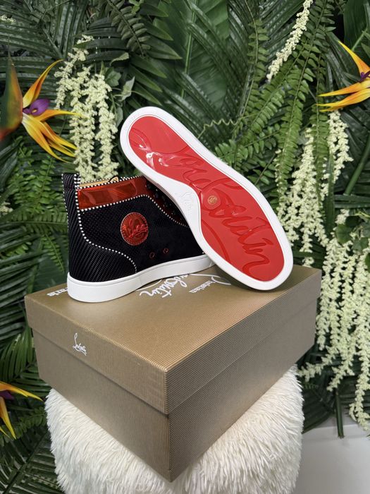 Christian Louboutin High Orlato Black Red