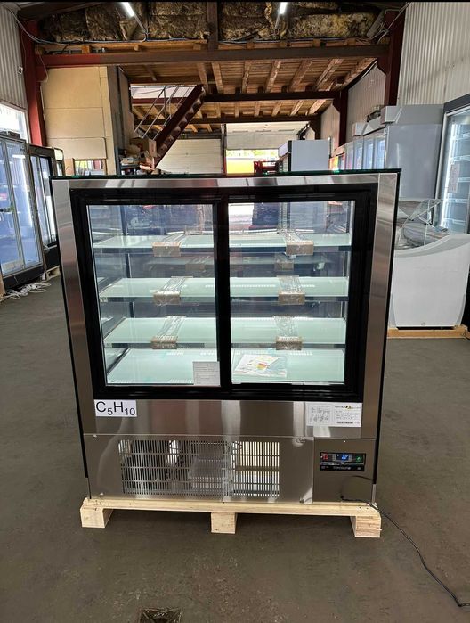 Vitrina Frigorifica Prajituri Malmo INOX 120cm / Danemarca/ NOU