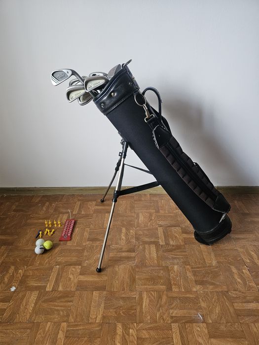 Set complet golf titleist geanta accesorii