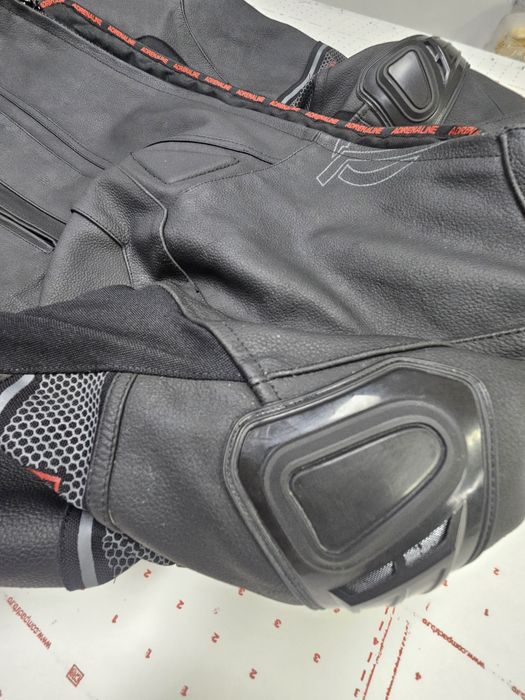 Geacă moto din piele Adrenaline XXL nouă