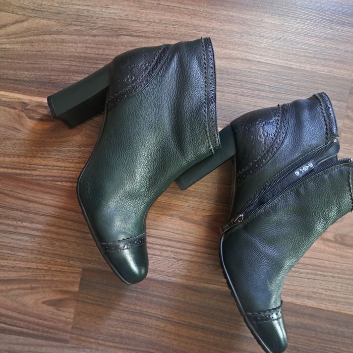 Ботильоны натуральная кожа