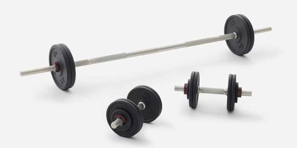 Комплект лостове и тежести 52kg