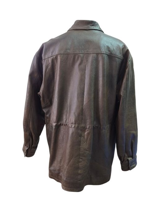 Мъжко кожено яке Leather Fashion – Естествена кожа (Размер 52 / XL)