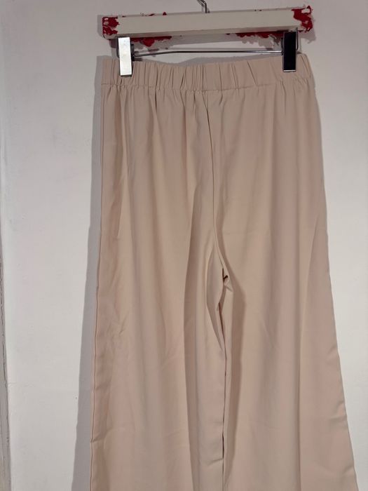 Pantaloni de birou, superbi, eleganți, largi, bej, Petite M