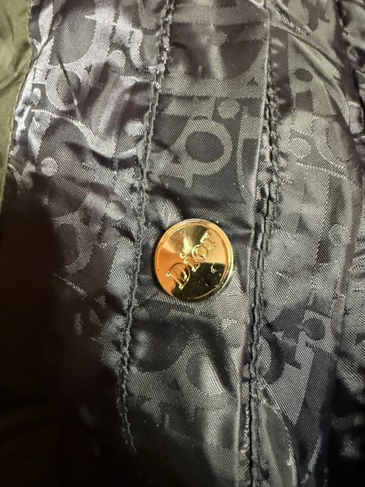 Geaca Dior Umplutura Pene , Deraliu Metalic , PREMIUM