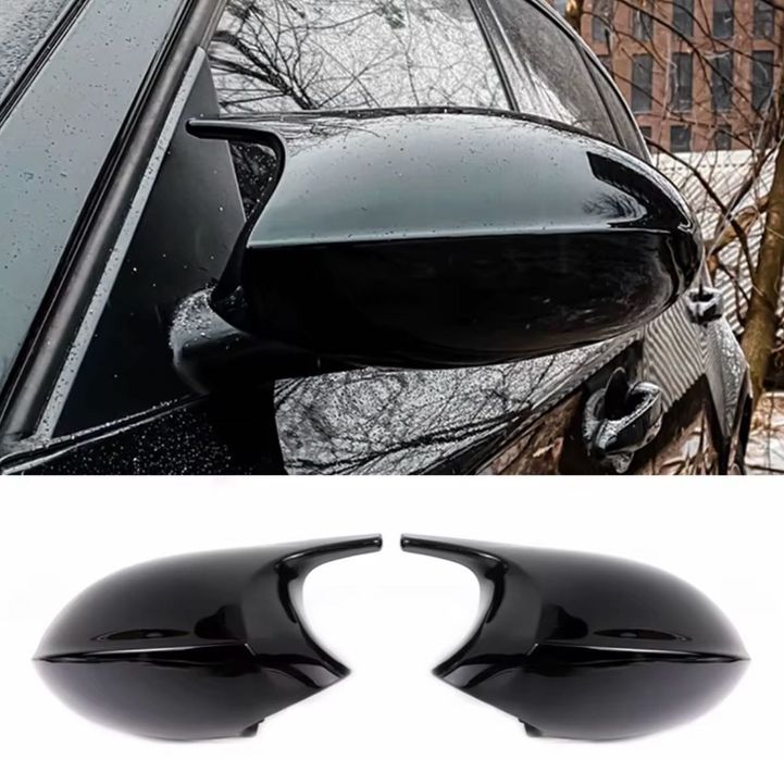 М Капаци Огледала BMW E90/E91/E92-черен гланц- пре фейс Батман М Визия