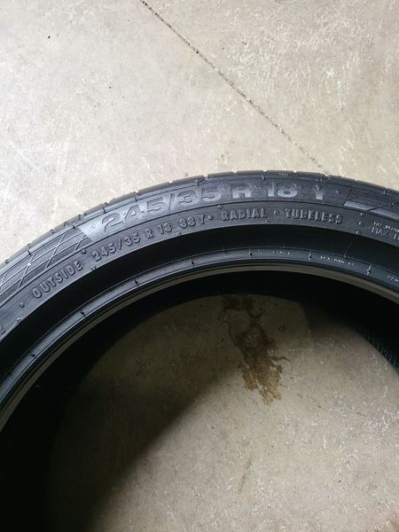 245/35/18 Continental 2бр RunFlat