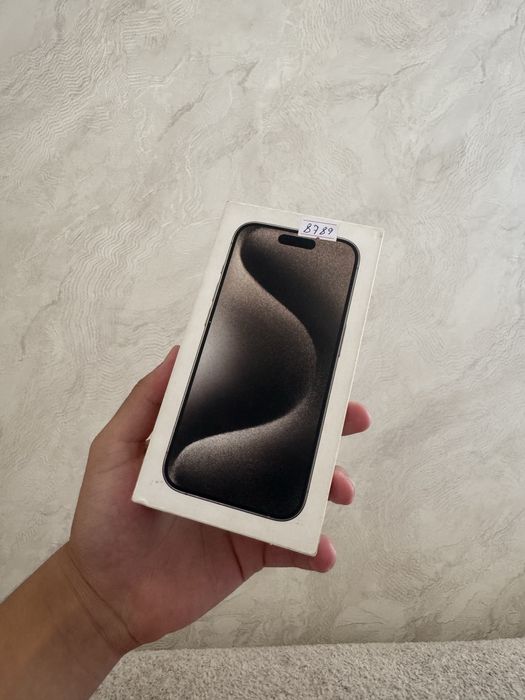 Iphone 15 pro 256 gm sim kartali 79% ochilmagan sinmagan