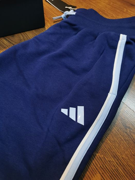 Pantaloni trening Adidas damă M – albastru, lungi, sport & casual