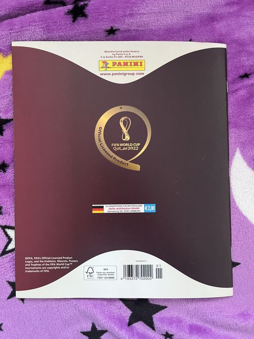 Albume Fifa World Cup 2018 si 2022 Panini
