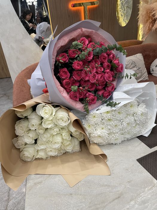 Свежый роза спрей