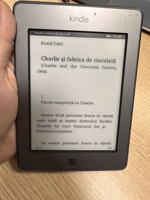 Kindle e-book reader & husa