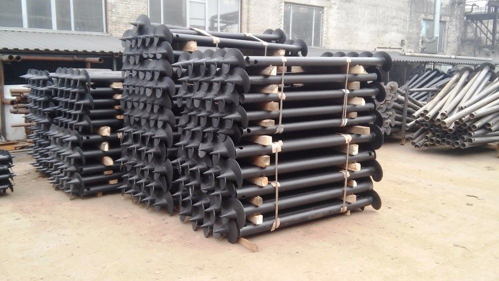 винтовые сваи , фундамент