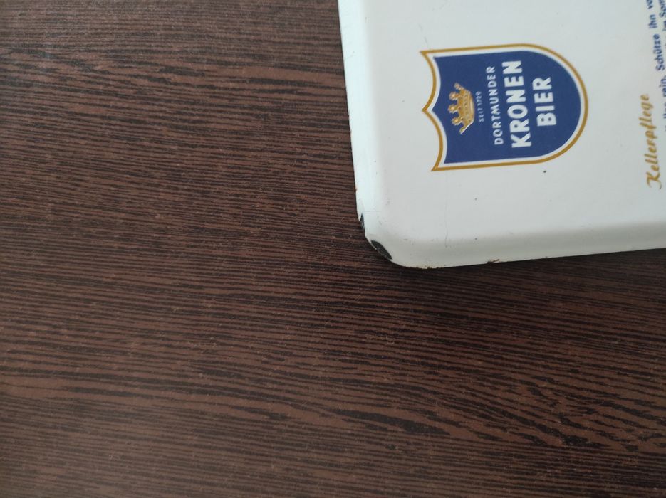 Termometru  bere  24x34cm din tabla emailata.