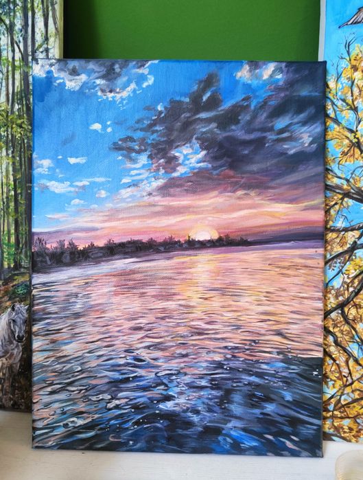 Картина - "Залез"