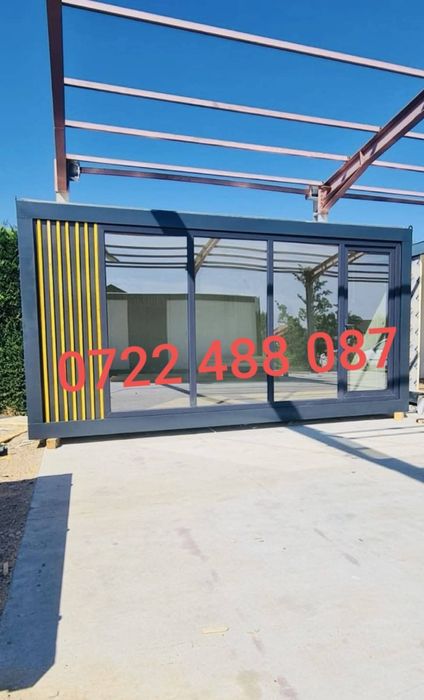 Container modular tip birou, locuinta, spatiu comercial  8 x 2.4m
