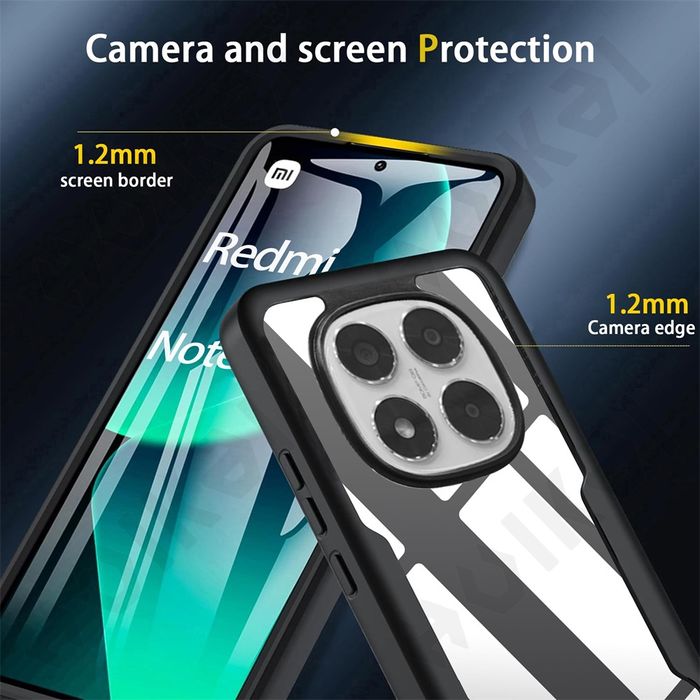 Xiaomi Redmi Note 14 / 14 Pro / 14 Pro+ / FLEXI 360° Кейс с протектор