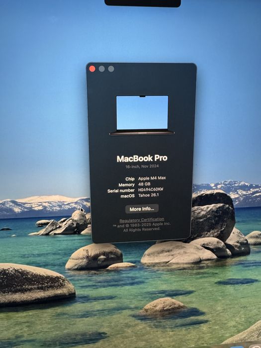 Macbook Pro 16.4' M4 Max 48GB RAM 1TB SSD Bucuresti Sectorul 4