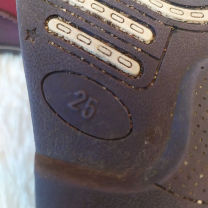 Ботиночки нубук на девочку. *о662