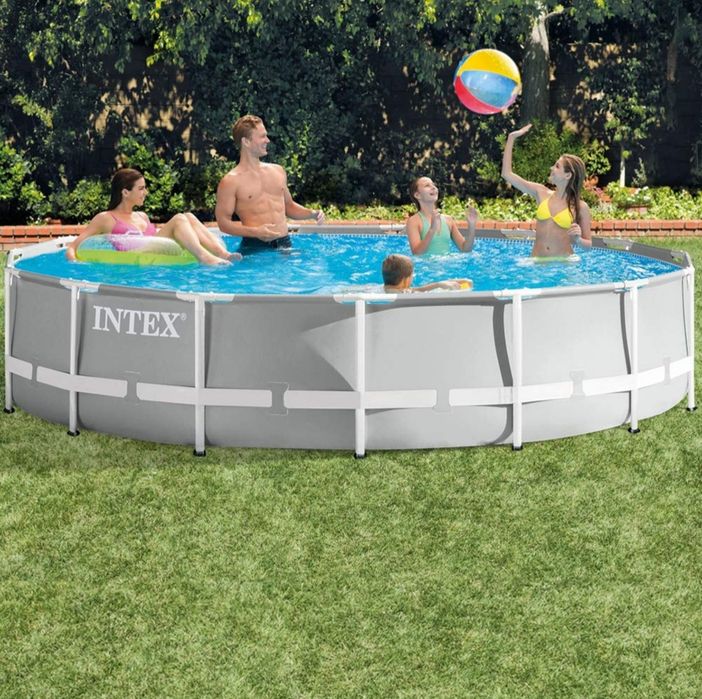 Piscina intex 14.614L + Pompa cu nisip 10.500l/h
