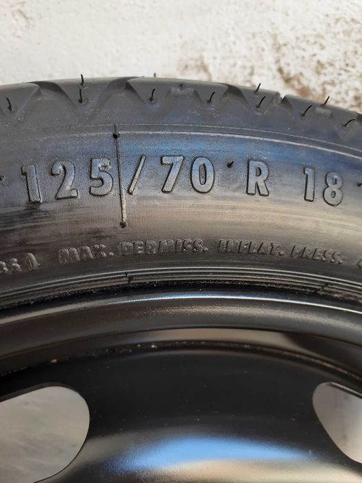 Roata rezerva SLIM R18 VW Golf,Passat B8,SKODA Karoq,AUDI A3,SEAT