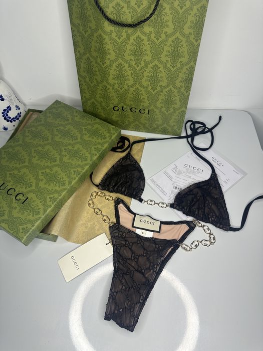 Costum de baie Gucci cutie inclusa marimea XS S M
