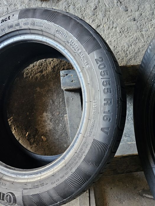4 anvelope vara 205 55 16 Continental 6.3mm