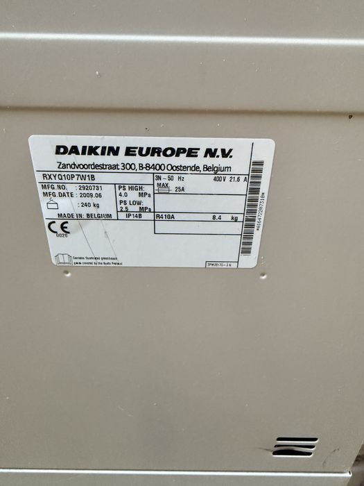 Наружные блоки VRF системы DAIKIN в наличии