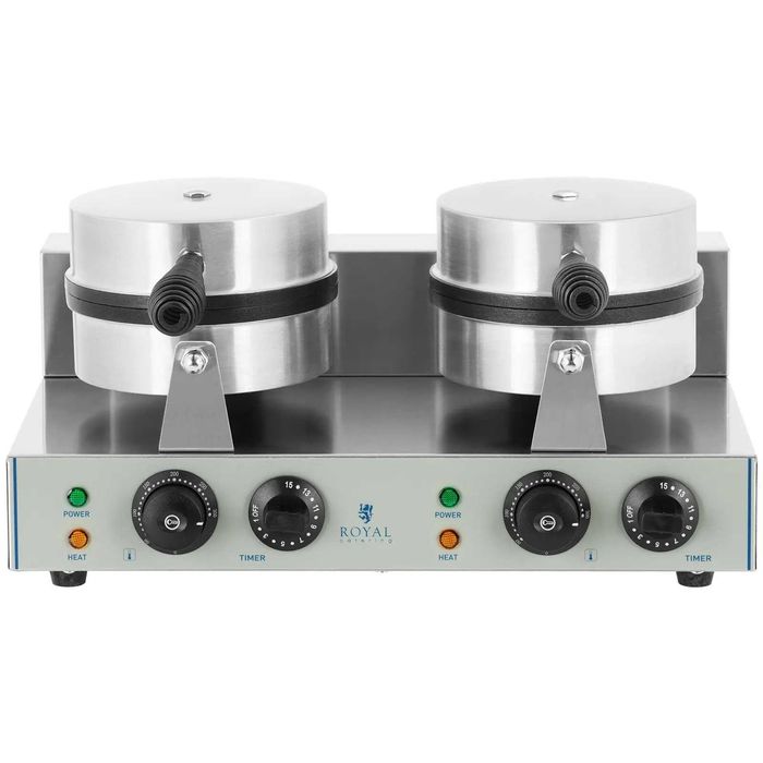 Професионален двоен гофретник Royal Catering RCWM 2600