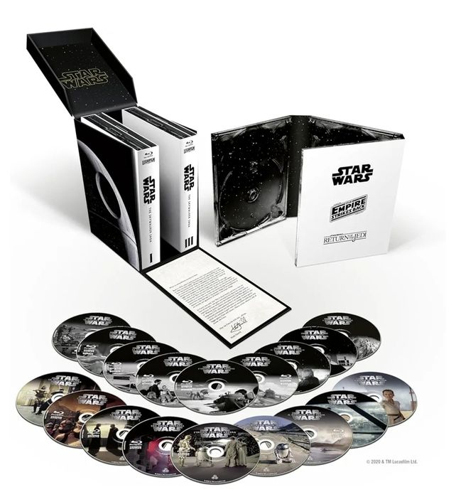 Чисто нова „Междузвездни войни“ (Star Wars) blu ray колекция
