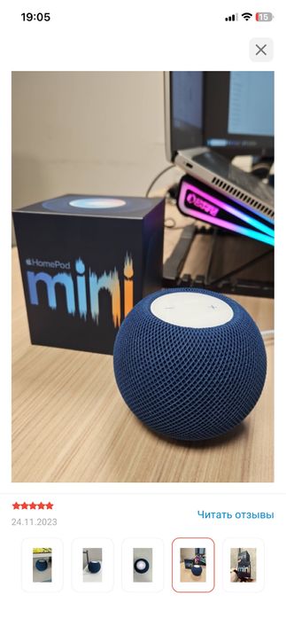 HomePad mini колонка