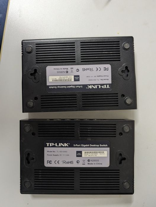 2 switch 5 port gigabit