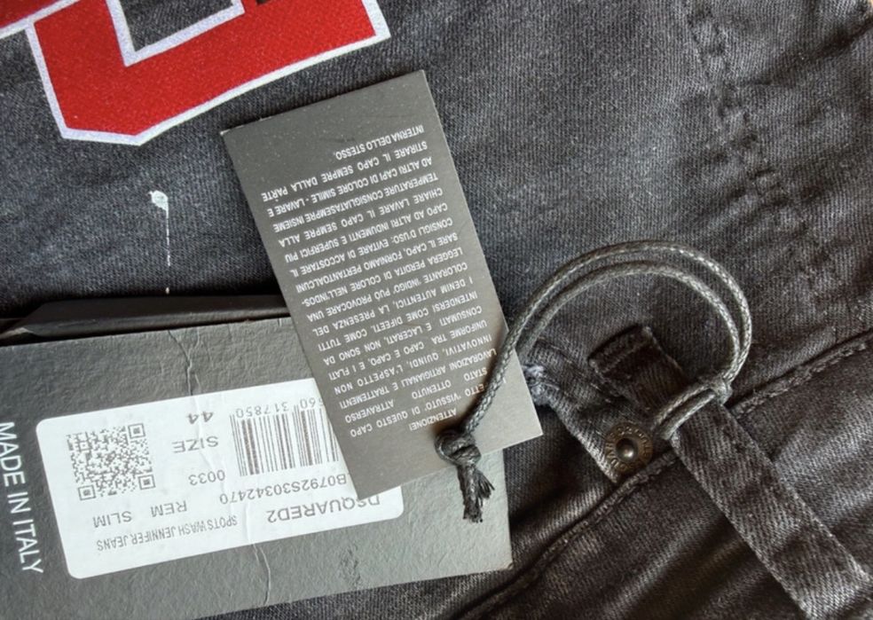 Blugi Dsquared2 Slim Jeans - Mărimea 44 S- NOI cu etichetă