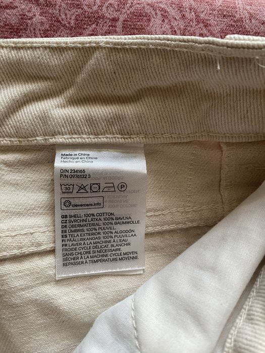 Дънки млечен цвят H and M