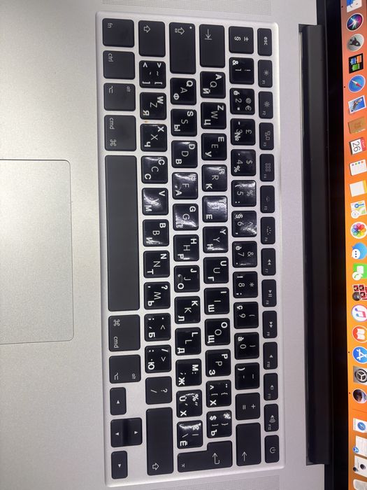 Macbook pro 15.4” 256gb 2012