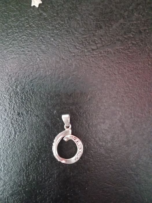 Сребърни  бижута медальони, обеца , пръстен