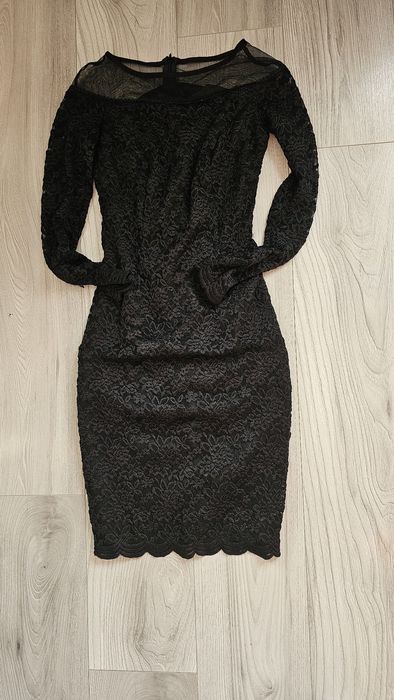 Rochie neagra din dantela