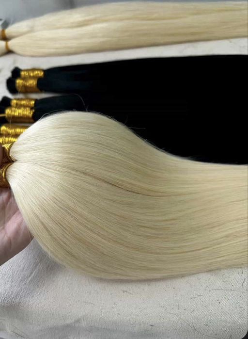 Кератинови кичури- прекапсуловане, продажба и удължаване на коса.