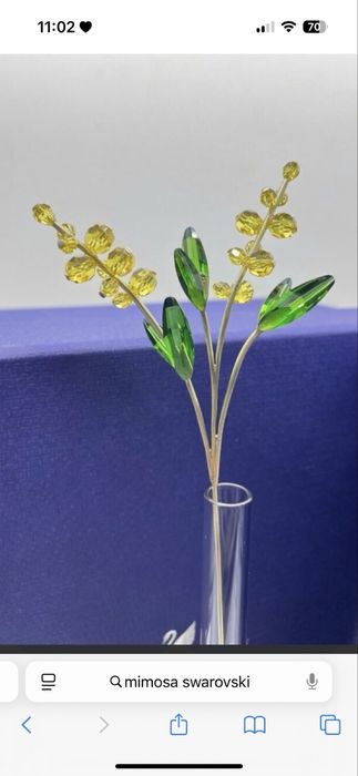 Цвете Swarovski Mimosa