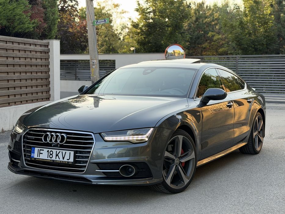 Audi A7 3.0d 272CP S-Line Plus •Trapa•Night Vision•Camere 360•Matrix•Variante