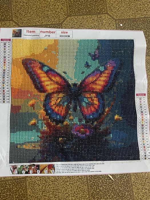 ГОТОВЫЕ алмазные картины (без подрамника)