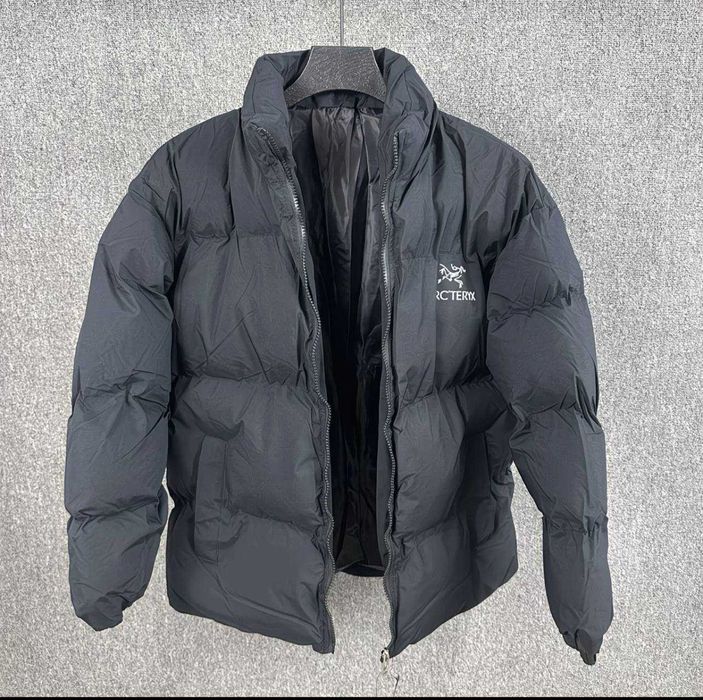 Пуховик arcteryx черный зимний