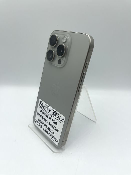 Iphone 15 Pro 256Gb/91% Baterie GARANTIE/FACTURA #50610