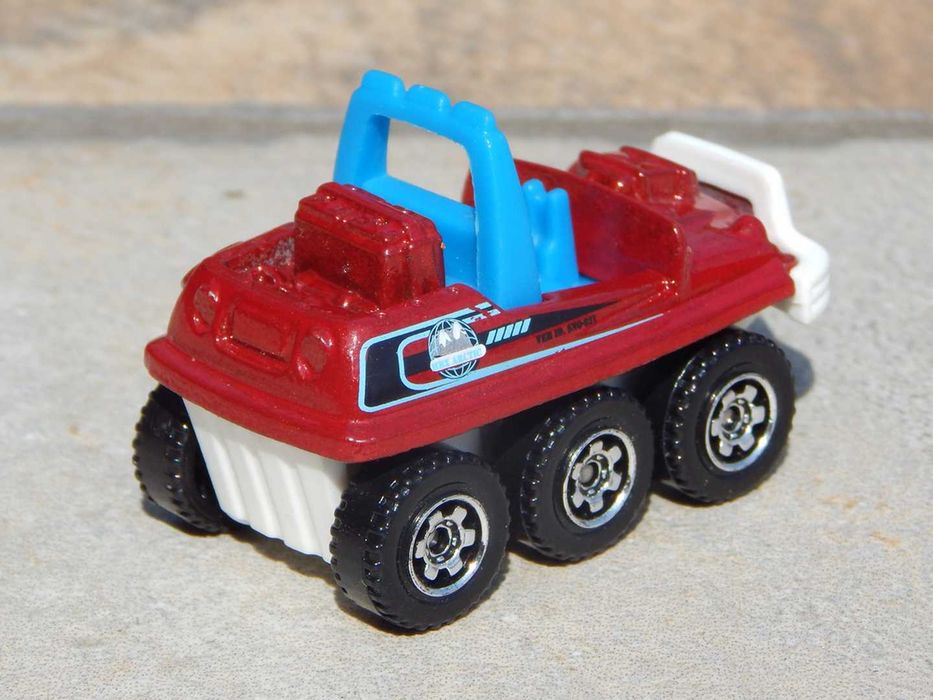 Macheta buggy ATV 6x6 MBX Arctic Matchbox Mattel 2011