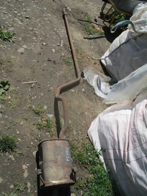 Toba finala teava esapament FIAT PANDA motor 1,2 benzina ORIGINALA