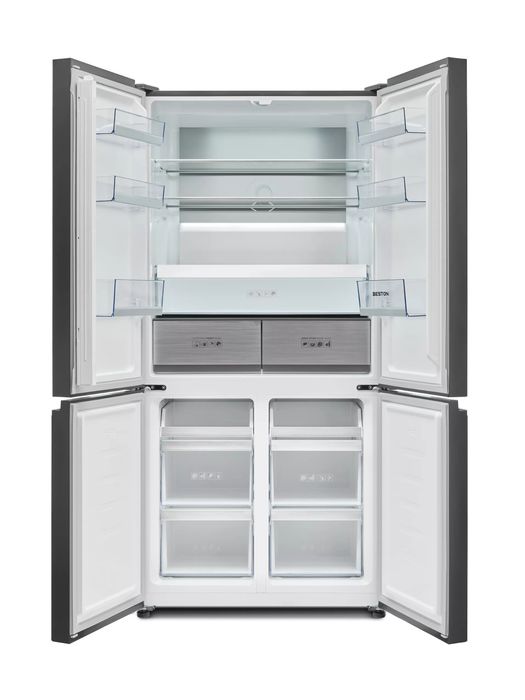 BMD-900BLV — стильный черный холодильник с системой Total No Frost