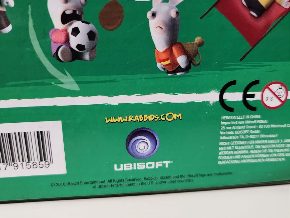 figurină de colecție Rabbids Verruckte Fussballla