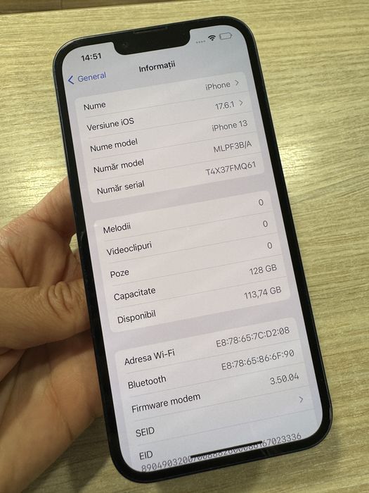 iPhone 13, 128GB, 5G, Midnight!!