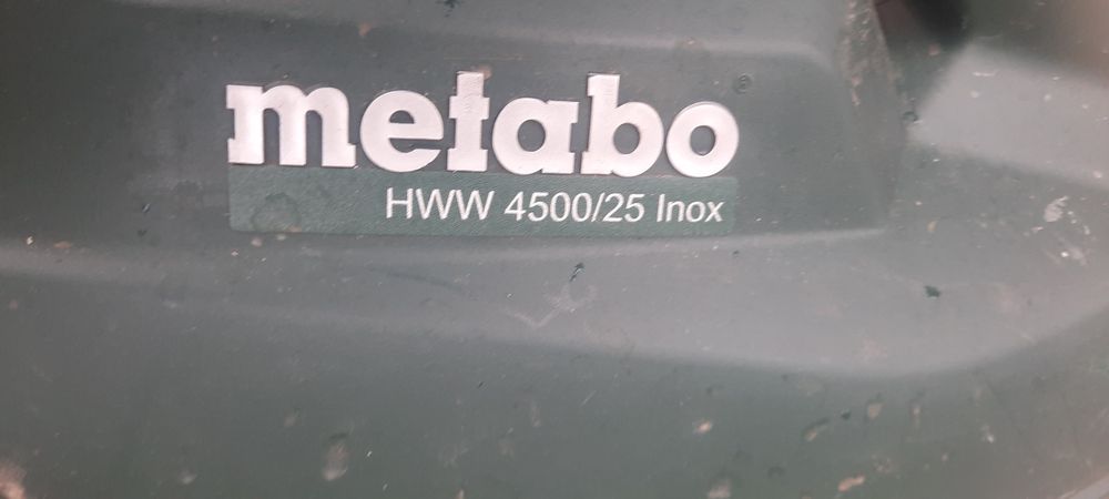 Хидрофор Metabo hww4500/25inox  Hmax46m Qmax 5.7m3  вграден пресостат и филтър